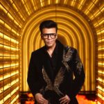 Karan Johar Instagram - Started season 7 of #koffeewithkaran … it’s been 18 years since I first started this show … I can’t believe I have been Brewing this Kuppa for so long ! Thank you for all the love! Watch this space for details! Only on @disneyplushotstar styled by @ekalakhani in @gauravguptaofficial managed by @len5bm hair @rajeev_gogoi make up @paresh_kalgutkar 📸 @maajidkhan88