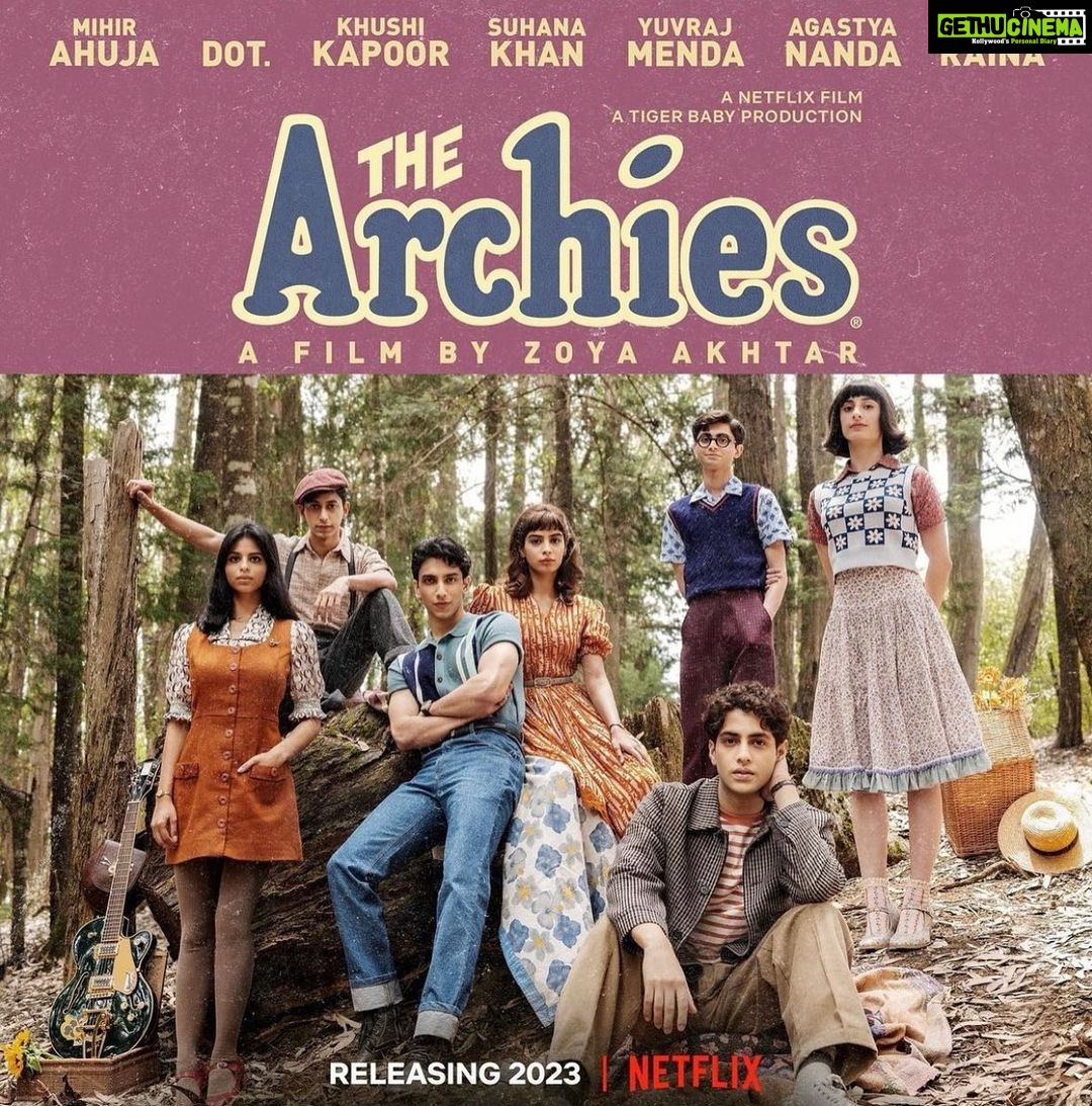 Karan Johar Instagram - I grew up with The Archie’s … and now with so much love in my heart I say the Archie’s grew up in front of me! I grew up with the maker of this new universe! For me this film will never be a film…. It will be a feeling… a burst of love … and so much pride…. Here’s toasting my favourite filmmaker Zoya Akhtar….for always chartering different territories with her every film… And to all the kids on this poster !!! Welcome to the movies !! We can’t wait for these debutants❤️❤️❤️❤️❤️❤️ love you guys! Riverdale is my bachpan ka pyaar!