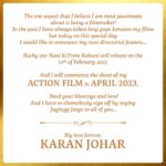 Karan Johar Instagram –