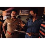 Karthick naren Instagram - It’s a wrap! 😃 #NirangalMoondru 🎬🤍 @atharvaamurali @r_sarath_kumar @rahman_actor @dushy1900 @ayngaran_official
