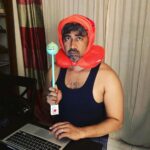 Karthik Kumar Instagram – On a low day of non stop #Aansplaining edits, and tough work at the office : I got gifts. I can’t explain these gifts to you all. Go figure it out yourselves. 

Bought by @amruthasrini