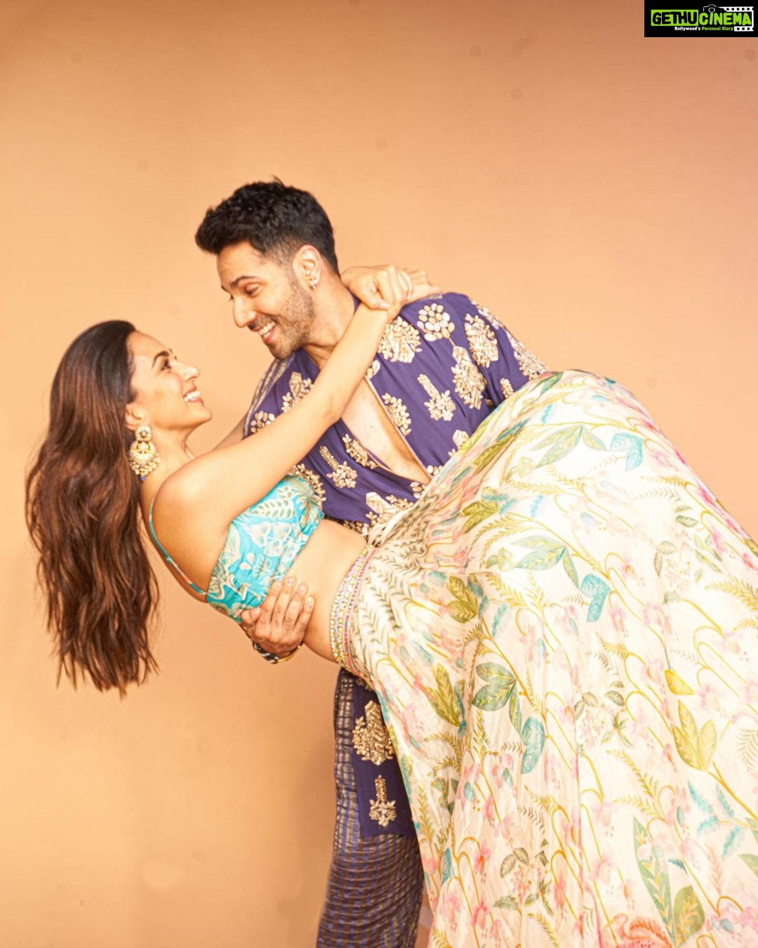 Kiara Advani Instagram - Kukoo + Naina =#jugjuggjeeyo ☁️ Trailer goes live at 3pm 💛💛💛