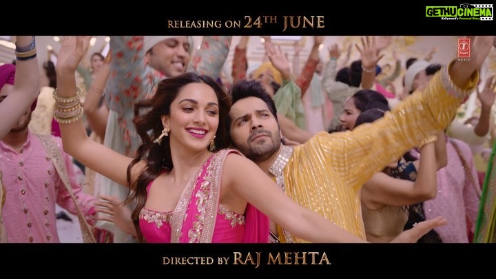 Kiara Advani Instagram - #ThePunjaabbanSong is OUT NOW. The song that celebrates family in all its grandeur.✨ #JugJuggJeeyo, releasing in cinemas on 24th June. @karanjohar @apoorva1972 @ajit_andhare @anilskapoor @neetu54 @varundvn @manieshpaul @mostlysane @raj_a_mehta @rishiwrites @gippygrewal @tanishk_bagchi @zarakhan @mainhoonromy @azeemdayani @boscomartis @dharmamovies @viacom18studios @tseries.official