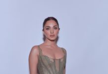Kiara Advani Instagram - GQ 💚 @lakshmilehr @aadnevikofficial @makeupbylekha @makeupbysalonij @ayeshadevitre @kadamajay @gaurvivdesai