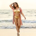 Kiran Rathod Instagram - Peace Love & Bikini . . . . . . #blessed#sun#sand#sea#ocean#waves#sky#bikinigirl#vibes#bikini#sandbetweenmytoes#beach#beachlife#beachvibes#photography#photoshoot#nature#travel#love#peace#happy#happiness #blessed