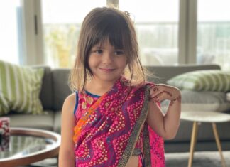 Lisa Ray Instagram - Dekha kata mishti! Have you ever seen anything so sweet? Thanks to my friend @nadiasamdani and her little one Maya for these adorable handmade saris from #Dhaka that put huge smiles on everyone’s faces. ….. These charming little folk saris are from @brac.aarong (Bengali: আড়ং, lit. 'Village Fair') a chain of Bangladeshi department stores specializing in Bengali ethnic wear and handicrafts run by the non-profit international development organization @bracworld Head quartered in #Dhaka BRAC employs thousands of rural artisans across the country. BRAC has operations in 12 countries and employs over 90,000 people, roughly 70 percent of whom are women, reaching more than 126 million people with its services. And that’s another reason to smile 😃