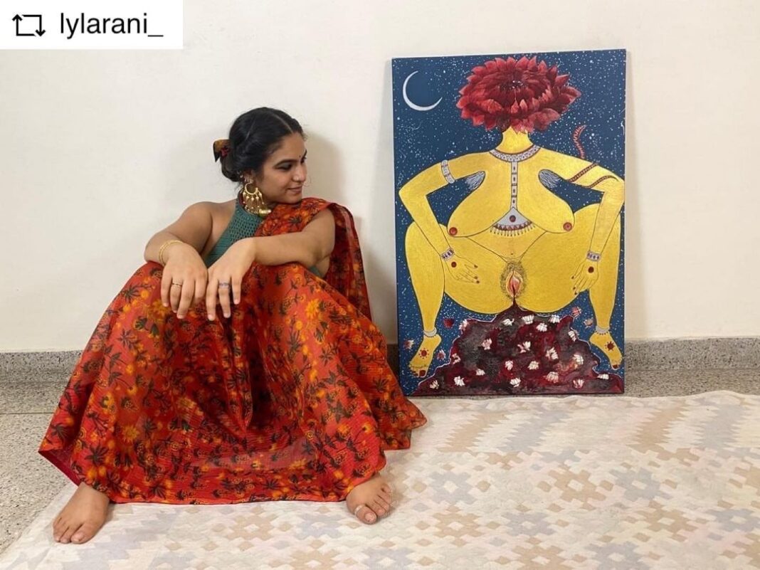 Lisa Ray Instagram - #REPOST @lylarani_ with @get__repost__app Extremely thrilled and honored to finally unveil the cover of the pathbreaking anthology, Period Matters: Menstruation in South Asia, edited and curated by the extremely talented @farahahamedauthor and published by @panmacmillanindia It's a hard work of 3 long years. I am highly honored to be one of the 30 contributors amongst @lisaraniray @shashitharoor @themenstrualeducator @rupikaur_ and others AND to have my painting AADYA SHAKTI as the BOOK COVER. It covers all the countries of South Asia and includes art, poetry, short stories, interviews and essays. It even incudes a menstrual dance. It has stories from homeless women, to trans people, to people with disabilities as well as interviews with entrepreneurs working in the area of menstrual health. 1. Please check the link in my bio to read more. 2. Pre-order your copy from amazon 3. Follow @farahahamedauthor for more updates and stories. AND PLEASE help share this book as widely as possible Beacause PERIOD MATTERS! period! More stories about my art work to follow soon.. STAY TUNED #periodmatters #periodsarenormal #dignifiedmenopause #dignifiedmenstruation #panmacmillan #bookcomingsoon #endperiodpoverty #breakingthesilence #periodblood #periodart #lajjagauri #lylafreechild #repostios #repostw10