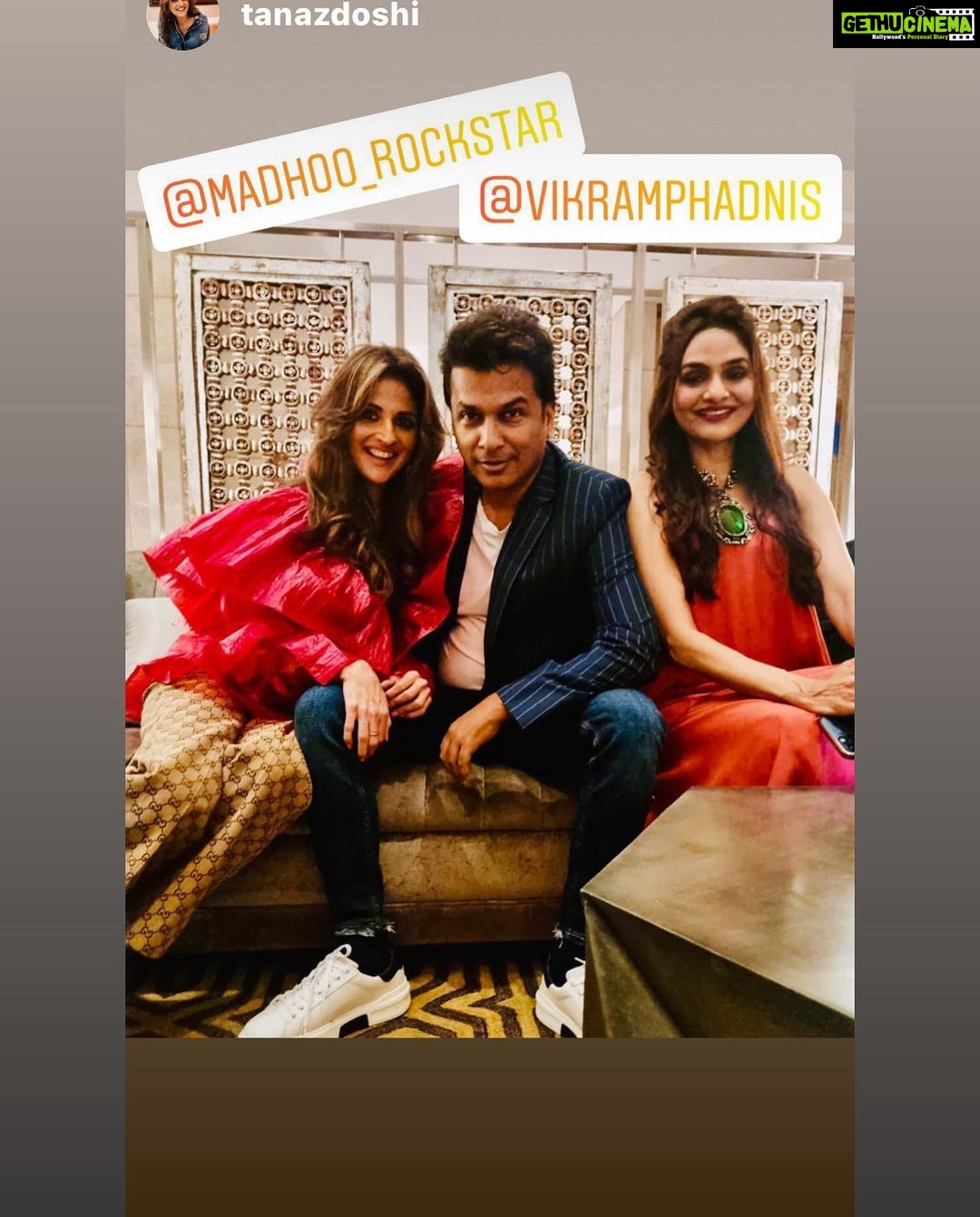 Madhoo Instagram - Congratulations @jewelsbyqueenie @queeniesinghh @beauty.by.bie @sharmillakhanna @tanazdoshi @latapatel1 @akankshamalhotra @krishikalulla @lailalamba @aleamotwane @kaykasshanapatel @vikramphadnis