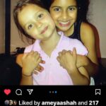 Madhoo Instagram - Happy birthday my darling baby @ellawadia 💜💜💜💜💜💜💜💜💜