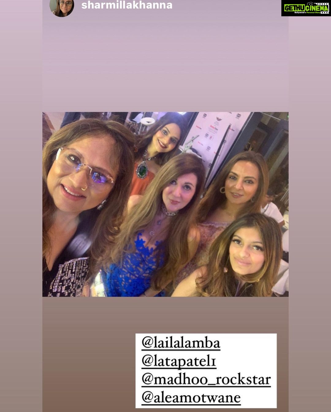 Madhoo Instagram - Congratulations @jewelsbyqueenie @queeniesinghh @beauty.by.bie @sharmillakhanna @tanazdoshi @latapatel1 @akankshamalhotra @krishikalulla @lailalamba @aleamotwane @kaykasshanapatel @vikramphadnis