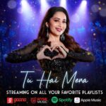 Madhuri Dixit Instagram - Are you streaming Tu Hai Mera? 🎵❤️ #TuHaiMera #OutNow #MusicVideo #IndiePop #PopMusic #MusicStreaming