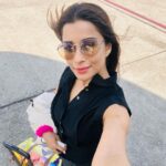 Madhuurima Instagram - 😛😛😛😛😛 #airport #airwolf #wolf #black #travel #fashion #bling #explore