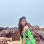 Madhuurima Instagram - Bheegi billi wali feeling 🙄🙄😈🤤 Wearing @clovia_fashions bralet #explore