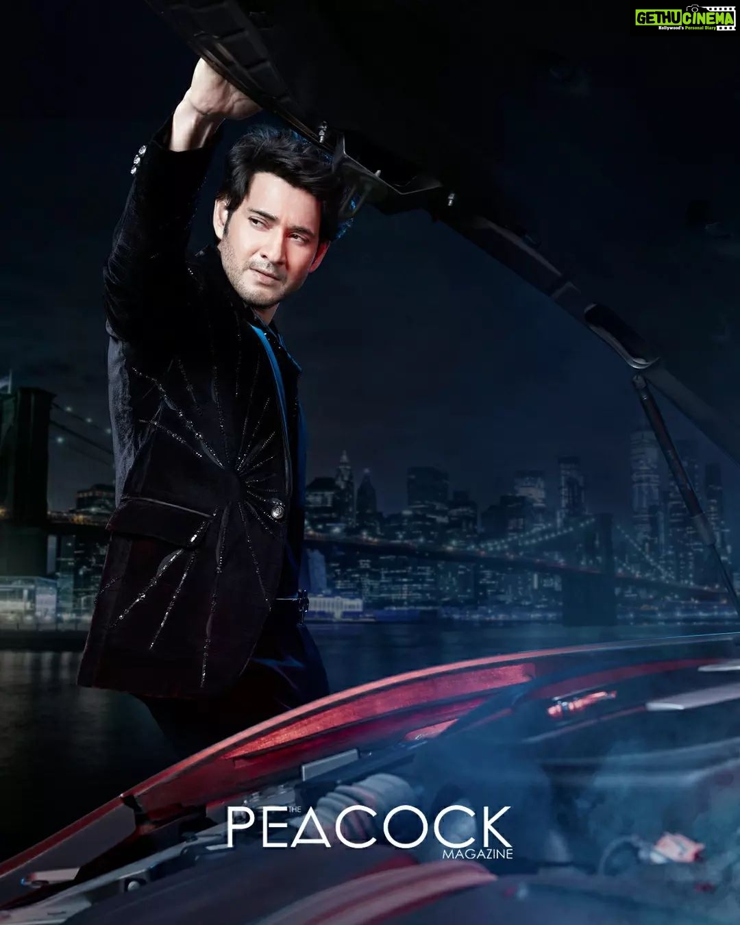 Mahesh Babu Instagram - You, are the only you! . @thepeacockmagazine_ . . . . Photographer - @jatinkampani Styling - @falgunishanepeacock Personal costume - Rajuh Makeup - K Pattabhi Ramarao Hairstylist - Rijawan Ali @sallu.al All shoes - @louboutinworld & @falgunishanepeacock Production - FSP Productions Realised by - @gmbents Wardrobe - @falgunishanepeacock @falgunipeacock @shanepeacock