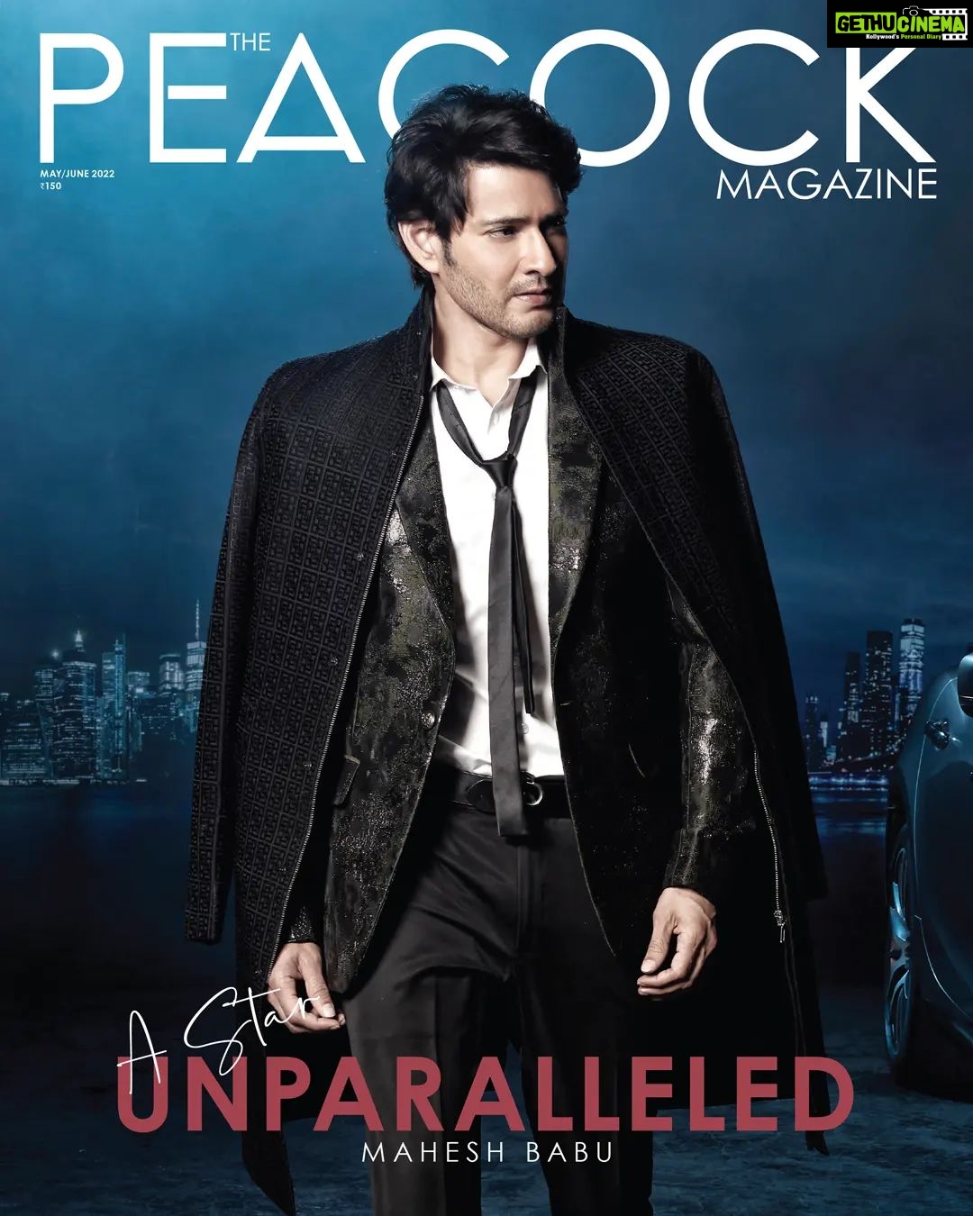 Mahesh Babu Instagram - One of my most favourite shoots! @thepeacockmagazine_ . . . . . . . . Photographer - @jatinkampani Styling - @falgunishanepeacock Personal costume - Rajuh Makeup - K Pattabhi Ramarao Hairstylist - @sallu.al All shoes - @louboutinworld & @falgunishanepeacock Production - FSP Productions Realised by - @gmbents Wardrobe - @falgunishanepeacock @falgunipeacock @shanepeacock