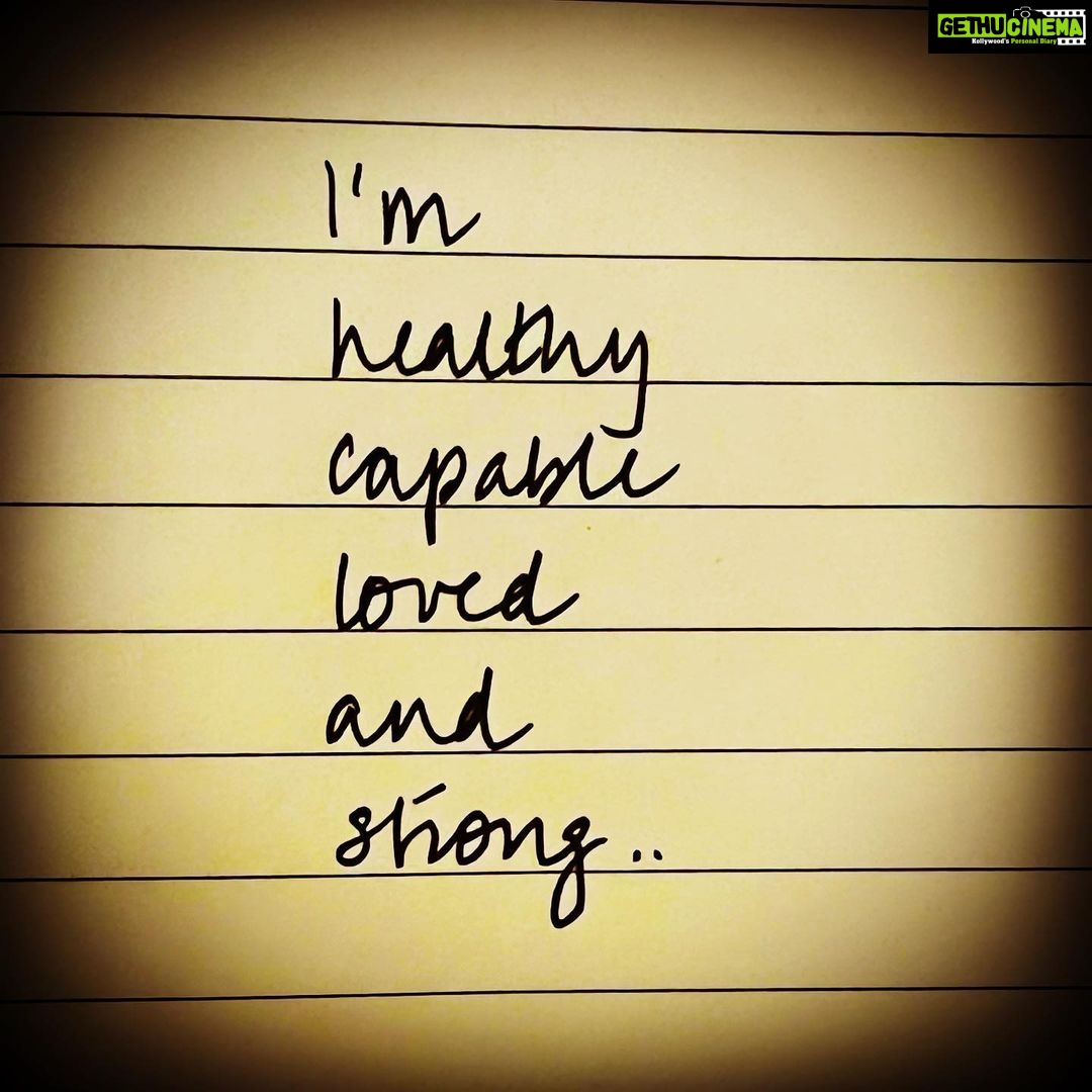Mandira Bedi Instagram - ππ½π§Ώππ½β€οΈ #dailyaffirmations