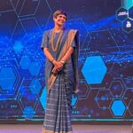 Mandira Bedi Instagram - Wearing it like Ana! ✨💙 . . @anavila_m ❤️ 2 Lovely events for #boschindia 💥 Feeling upbeat and uplifted 🧿😊