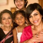 Mandira Bedi Instagram - I love you mum. And I love being your mum Viru and Tara. #happymothersday to all of us mums ❤️