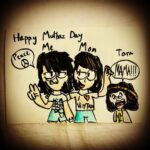 Mandira Bedi Instagram – This mum was in for a real treat! 🥰🤪❤️✨🧿#happymothersday