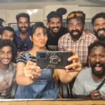 Manju Warrier Instagram - Good times + Crazy friends = Amazing memories ❤️ @bineeshchandra @binunairg @vishnu_sarma @sanjuambadi @midhunchandrannp @sarathshaji @m_w_shadow #thayuthayu #ayisha #goodtimes #crazyfriends #amazingmemories