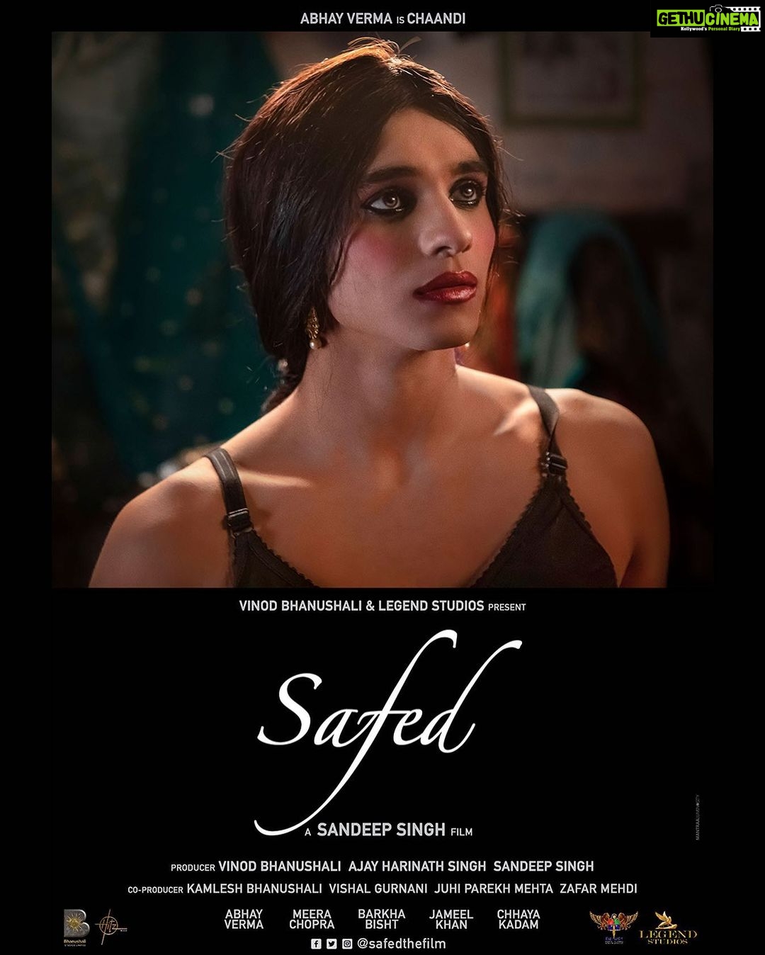 Meera Chopra Instagram - @verma.abhay_ as #chandi in #Safed!! @officialsandipssingh @Verma.abhay_ @meerachopra @vinod.bhanushali @ajay.harinathsinhg #kamleshbhanushal @the_vishal_gurnani @juhiparekhmehtaofficial @hitz.music.official @bsl_films @officiallegendstudios #safed #safedincannes #IndiaAtCannes #cannes2022 #ARRahman #sandeepsing #abhayverm #meerachopra