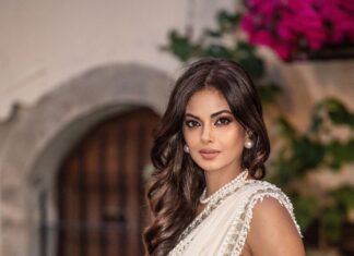 Meera Chopra Instagram - Saaree by - @malaandkinnaryofficial Earrings and neckpiece - @tipsyfly Rings - @myanayra @aurnument Bangles- @rubans.in @tikamdasmotiramjewellers Heels by - @monrowshoes Styled by - @juhi.ali Hmu- @makeup.Cannes Shot by- @richardbyugo Cannes Film Festival 2022