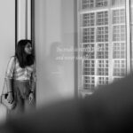 Meera Nandan Instagram - The truth is rarely pure and never simple 🖤 . 📸 @akhinair . #thoughts #blackandwhite #bnw #truth #bnwphotography #mood #weekendmood #love #picoftheday #positivevibes #instagood #louvre #louvreabudhabi #bnwsouls Louvre Abu Dhabi