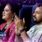 Meghana Raj Instagram – Quarter finale!! #Dancingchampion … this has been one amazing journey for me, my co judges and our contestants… the competition just got more intense!! Also was a pleasure to have our favourite evergreen Prema avaru with us for this episode ❤️