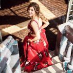 Mehrene Kaur Pirzada Instagram – Just a Happy 👧 

Outfit @mahimamahajanofficial 
@flaunt.pr 
Jewellery @sanjaygupta.world 
📸@shreyansdungarwal 
Styled by @6shweta