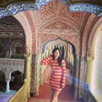 Mehrene Kaur Pirzada Instagram – Real is attractive more than perfect 🤍 Samode Palace Hotel Jaipur