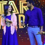 Milana Nagaraj Instagram – During #chittarastarawards @chittaramedia
#milananagaraj # DarlingKrishna