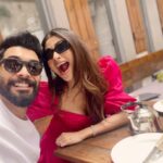 Mouni Roy Instagram - Never a dull day with you! Miss you already 😢☹️ @nambiar13