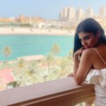 Mouni Roy Instagram – Transponded to Doha, sooooo happy to be back 🤍 

@marsamalazkempinskidoha 
@visitqatar 
#DohaDiaries