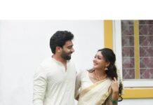 Mrudula Murali Instagram - They made it official after a decade long courtship! 💍 Long story short - my combined studies with @menon_meenakshy turned out fruitful to @kalyani.srsh & @midhunmuralimangalasseri The teenager who hated me going over to her house to do combined study with her sister, now has no other choice but see my moonji every now and then.😋 Congratulations to all of us!🤓🤓🤓 All photos taken by my other brother from another mother @pranavraaaj ♥️