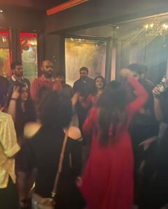 Nakshathra Nagesh Instagram - You know it was great night when all you end up with are blurrrs. ❤️ #husbandsbirthday Wearing this beautiful anarkali from @tag_a_clothing_brand, you’ve completely earned my trust 🤗 Cake #6287493 from @moonbakes.co ❤️ Thank you @lordofthedrinkschennai for everything 😁