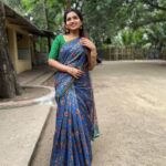 Nakshathra Nagesh Instagram - Thank you for supporting #beingsaraswathy #tamizhumsaraswathiyum Sarees @srisaicollections9 Blouse @abarnasundarramanclothing