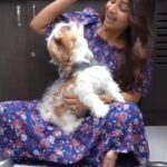 Nakshathra Nagesh Instagram - Just like Darcus & I, the bond between Arjun & Simba is absolutely pure. 💕 Watch #OhMyDogOnPrime only on @primevideoin & fall in love with this beautiful story & the wonderful duo - Arjun & Simba 😍