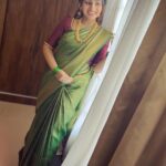 Nakshathra Nagesh Instagram - LOVE this look! Saree @aatwos Hair @durga_hair_stylist
