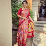 Nakshathra Nagesh Instagram - Lovely super soft and easy to drape sarees by @srinivi_collectionz Blouse @abarnasundarramanclothing #beingsaraswathy #tamizhumsaraswathiyum