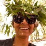 Nandita Das Instagram - The trek - this is part 1 of that! Magical mountains and who better than @wangchuksworld to take us along. And the locals with us even made a leaf hat to keep us from the harsh sun. #ladakh