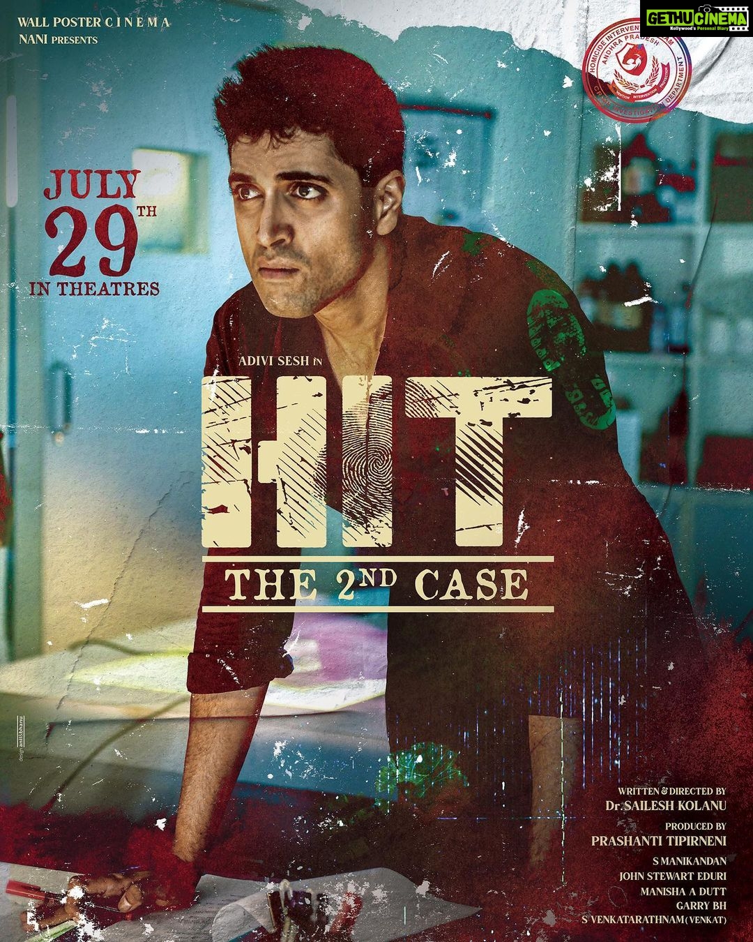 Nani Instagram - JULY 29th 🔪 #HIT2 Sharper than ever….