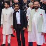 Nawazuddin Siddiqui Instagram - From representing films from India to representing India What an honour #cannes2022 @festivaldecannes @official.anuragthakur @shekharkapur #PrasoonJoshi @vanityparty @rickykej