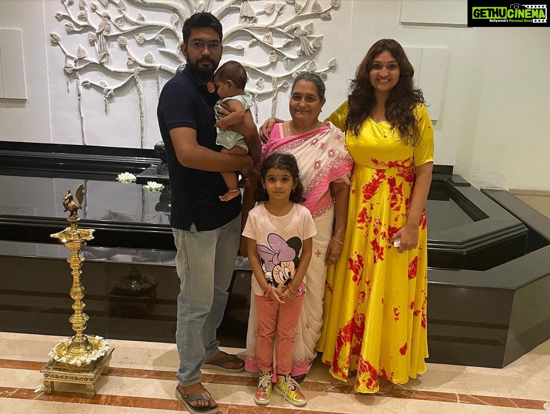 Neelima Rani Instagram - Last night stories! My amma is the most innocent person I have ever met in my life (that’s a blessing) like any other amma,she did a lot of sacrifice! I asked her what you want for this Mother’s Day,kutty papa madhiri she got excited n asked for a outdoor dinner! Nila soru basically 😜 took her to green park n she enjoyed her dinner! We enjoyed seeing her happy face! Small moments makes lifetime memories ❤️❤️❤️ Loads of love to all Amma’s Green Park Chennai