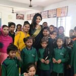 Neetu Chandra Instagram - It was so inspiring to meet super multitalented 60 girls of #KhilkhilhatRainbowHome Rajkiya Navin Madhya Vidyalay in Patna, Bihar. All these kids have been once on the streets, abandoned, addicted, or are kids of sex workers, who have now a place to call home and education to build their future on. They are immensely talented in every field. I was so surprised with the kind of management #Saket ji, the head of the home and his staff had for them. Overwhelmed with the love and care they showered on me 😊🙏🏽 Please come and support atleast one kid for their higher education and skills. They are the future, each one is writing their own destiny and I am very very proud of them. Jai Bihar Jai Bharat. 😊🙏 #nituchandrasrivastava #bihar #patna #rainbowkids #goodday Patna, India