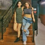 Neha Bhasin Instagram - Two forever 16 year olds at the precipice of new, exciting & magical things. Cheers to life and friendship 🥰 @sunandaw #friendsforever