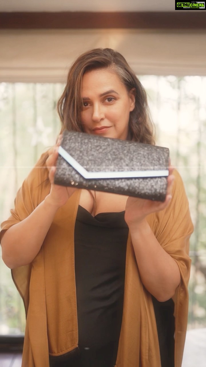 Neha Dhupia Instagram - Add some glamour to your everyday with your choos. #Jimmychoo @jimmychoo @luxe_project …. Thank you @deepikagehani @mitavaswani @431_88 🖤 @ikshitpatel