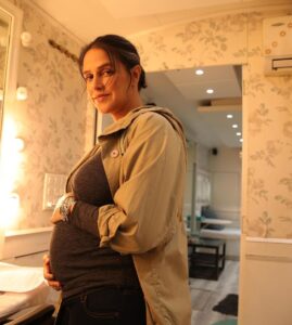 Neha Dhupia Instagram - There ain’t no hood like motherhood … ♥️🧿 @mehrdhupiabedi @babsdhupia @guriqdhupiabedi
