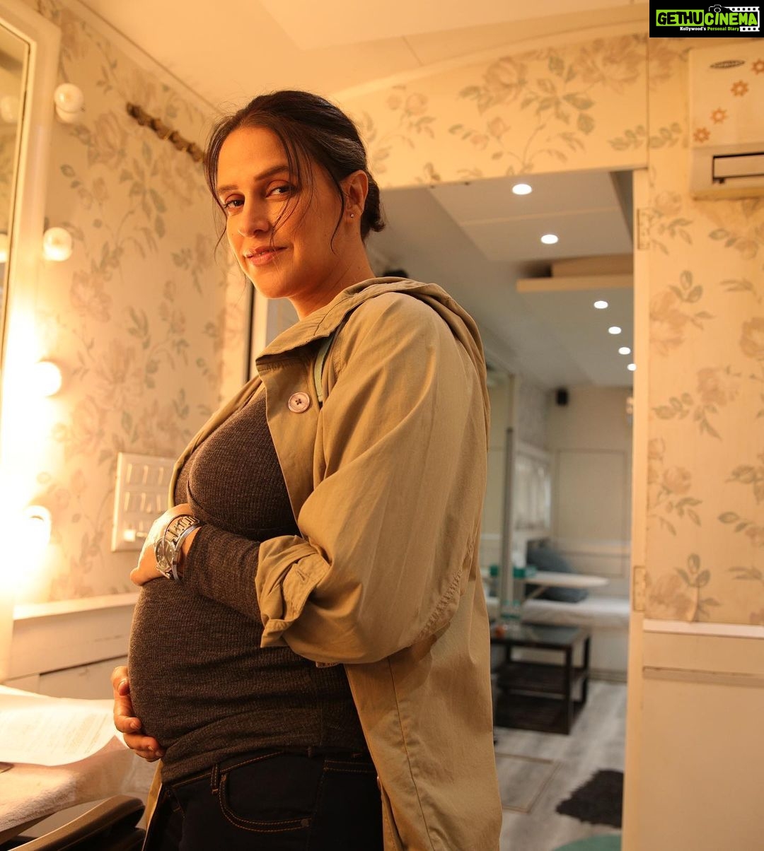 Neha Dhupia Instagram - There ain’t no hood like motherhood … ♥️🧿 @mehrdhupiabedi @babsdhupia @guriqdhupiabedi