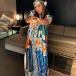 Neha Dhupia Instagram - Scarf-face … 🧣😍 • • • • Muah @diva_rose21 @karanrai001 @kiran_chhetri92 Styled by @ayeshakhanna20 In @rajdeep.ranawat.official @minerali_store