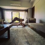 Neha Dhupia Instagram - My Monday motivation 😍♥️🧿 … picture 4 👉 is the ultimate yoga truth !!!!! 😂😂😂 @mehrdhupiabedi 📸 @rohitflowyoga